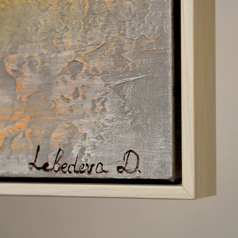 Handgemalte bilder auf leinwand abstrakt "Goldenen Abstraktion"