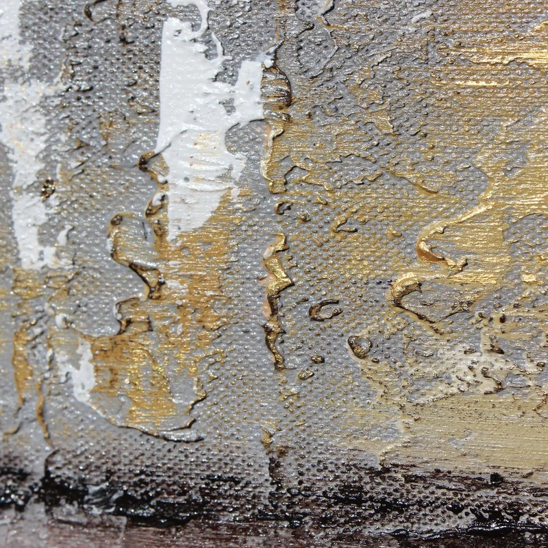 Handgemalte bilder auf leinwand abstrakt "Goldenen Abstraktion"