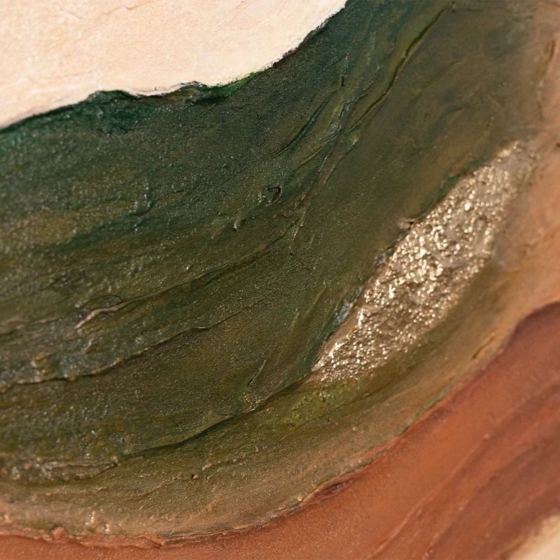 „Wellen des Horizonts“ – abstraktes Landschafts-Triptychon 3-teilig
