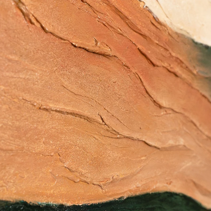 „Wellen des Horizonts“ – abstraktes Landschafts-Triptychon 3-teilig