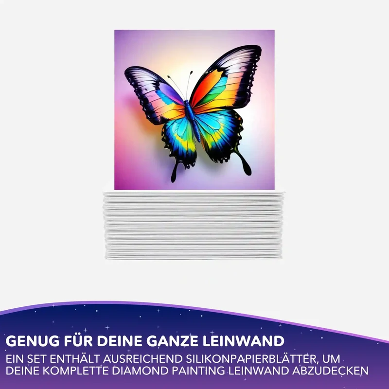 Silikonpapier-Set - Moni´s Live - Butterfly Mona - 10x10cm