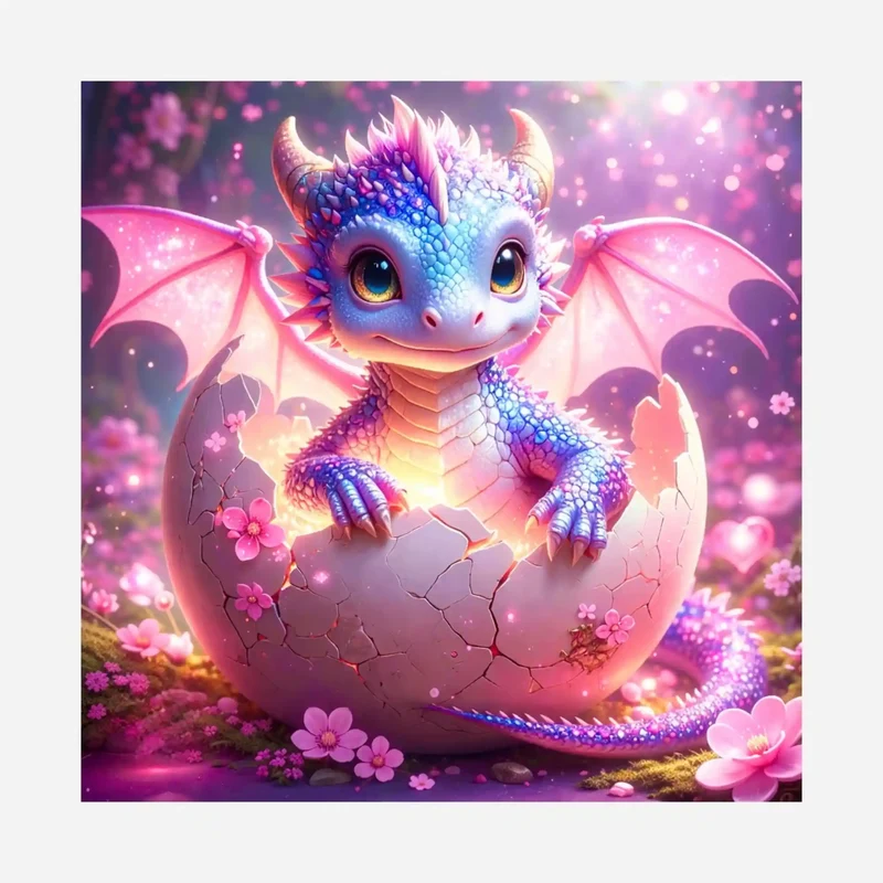 Silikonpapier-Set - Moni´s Live - Dragon Sunny - 10x10cm