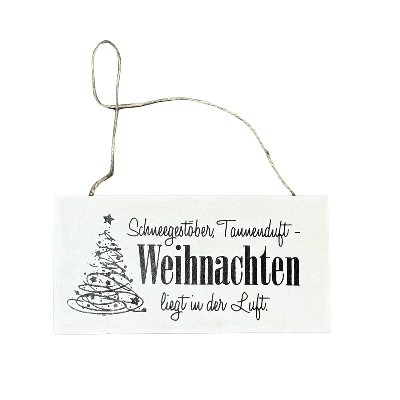 Schild Weihnachten | 20x10cm
