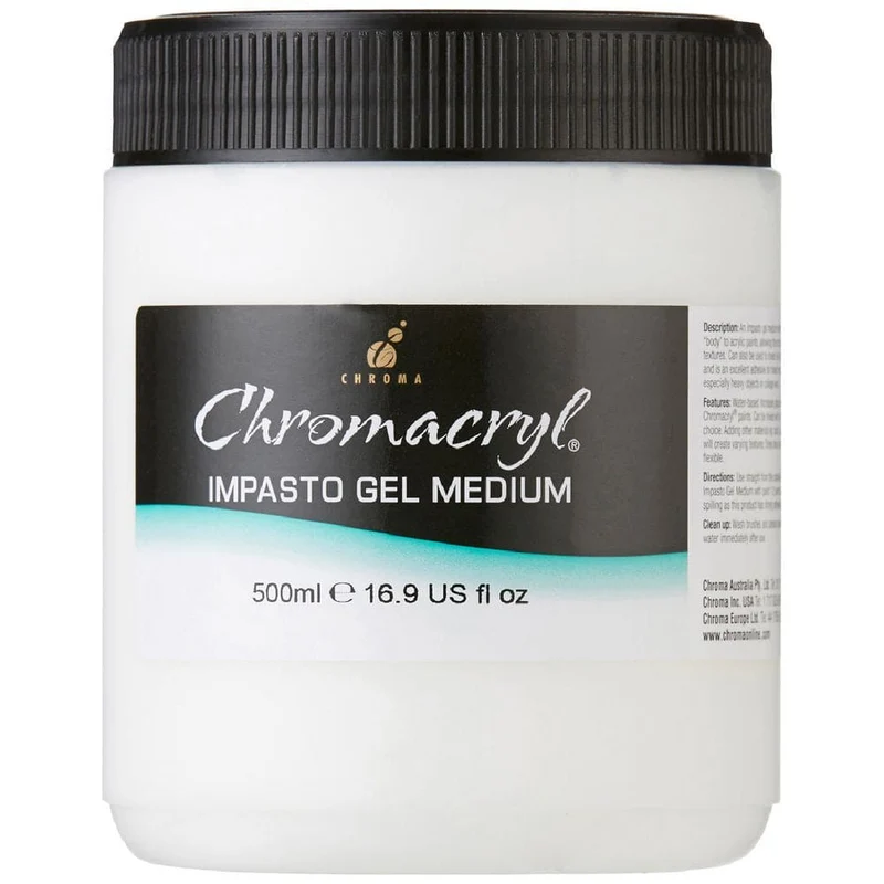 Chromacryl Impasto Gel Medium 500ml