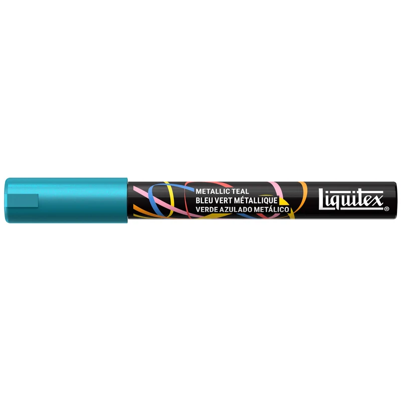 Liquitex - Acrylic Paint Marker 2mm - Metallic Teal