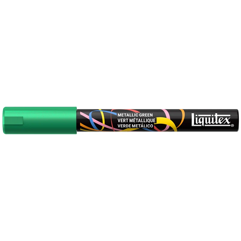 Liquitex - Acrylic Paint Marker 2mm - Metallic Green