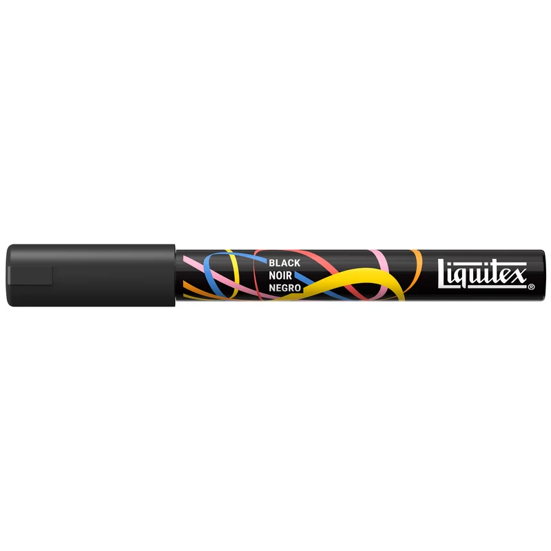 Liquitex - Acrylic Paint Marker 2mm - Black