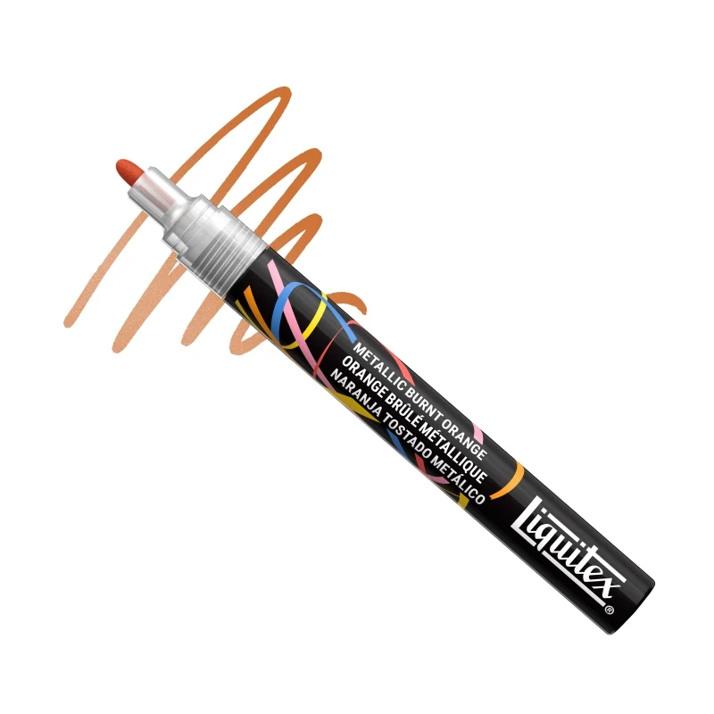 Liquitex - Acrylic Paint Marker 2mm - Metallic Burnt Orange