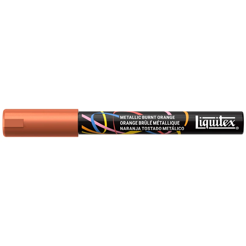 Liquitex - Acrylic Paint Marker 2mm - Metallic Burnt Orange