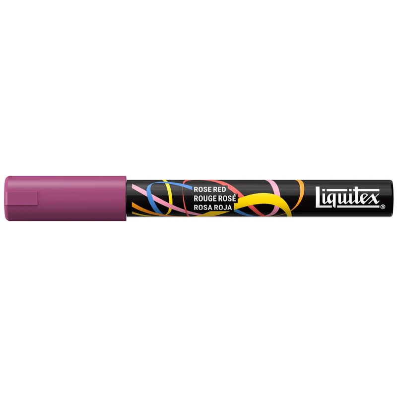 Liquitex - Acrylic Paint Marker 2mm - Rose Red