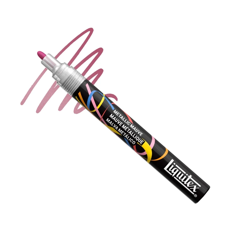 Liquitex - Acrylic Paint Marker 2mm - Metallic Mauve