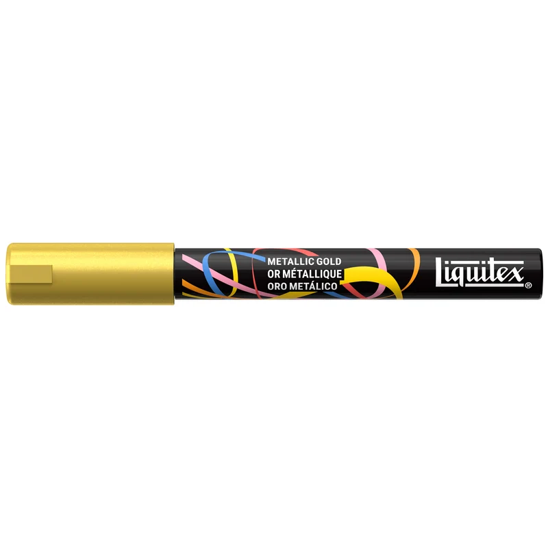 Liquitex - Acrylic Paint Marker 2mm - Metallic Gold