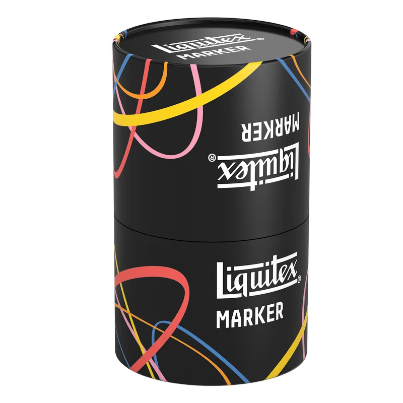Liquitex - Marker Set 24x2mm - With Marker storage