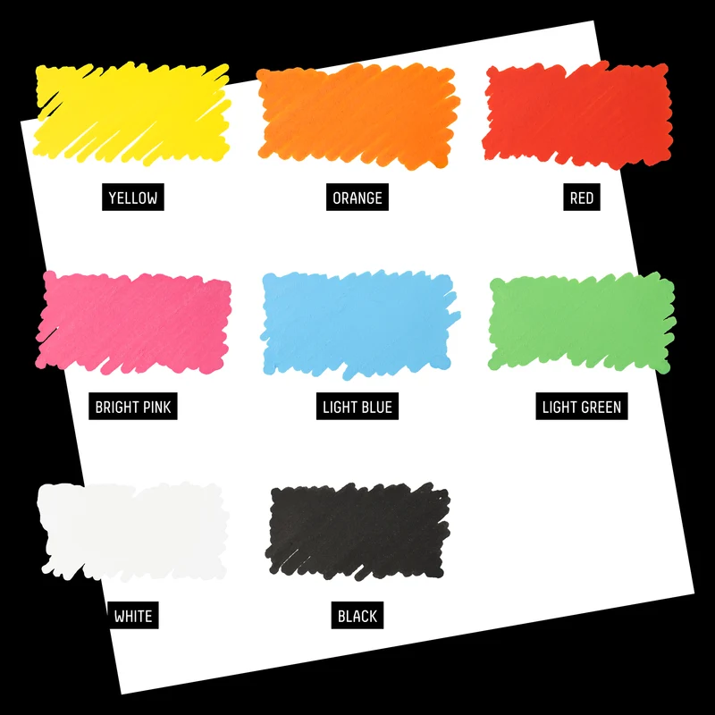 Liquitex - Marker Set 8x2mm, Set 1 - Essential