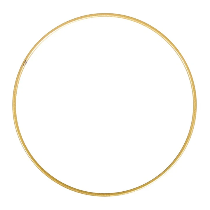 Golden Metal Ring for Crafting, 1 pc
