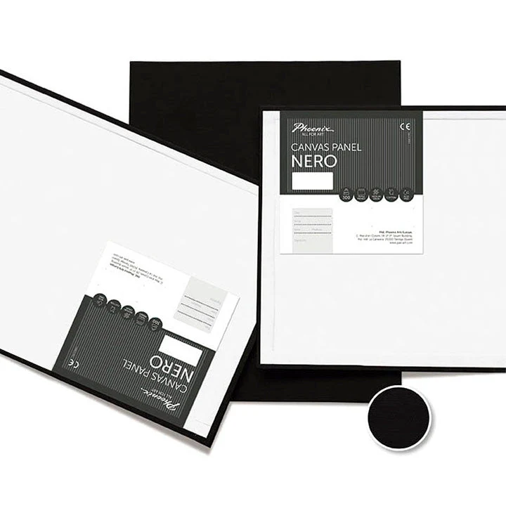 Black Canvas Board