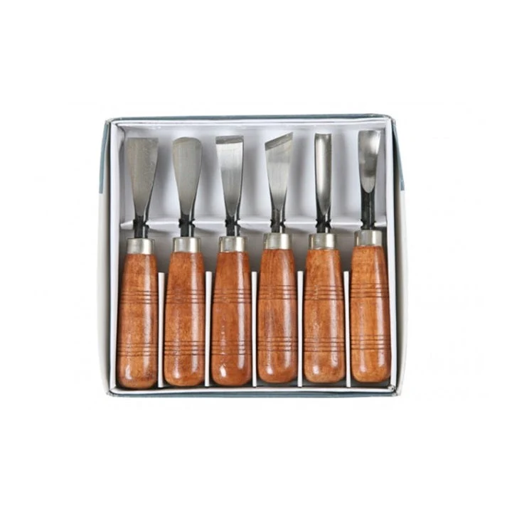 Wood Carving Chisels, Set of 6, CHWCS24