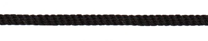 Kordel Parkakordel gedreht 4mm schwarz