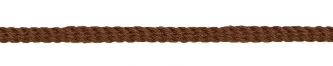 Kordel Parkakordel gedreht 4mm braun brandy