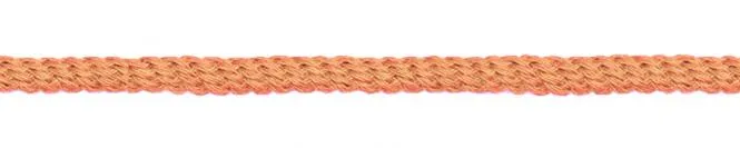 Kordel Parkakordel gedreht 4mm orange apricot