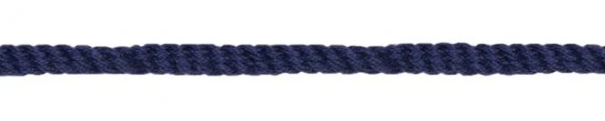Kordel Parkakordel gedreht 4mm blau tintenblau