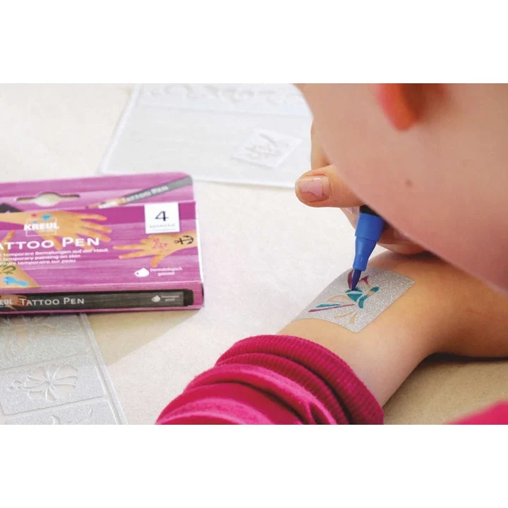 KREUL Tattoo Marker Set of 4