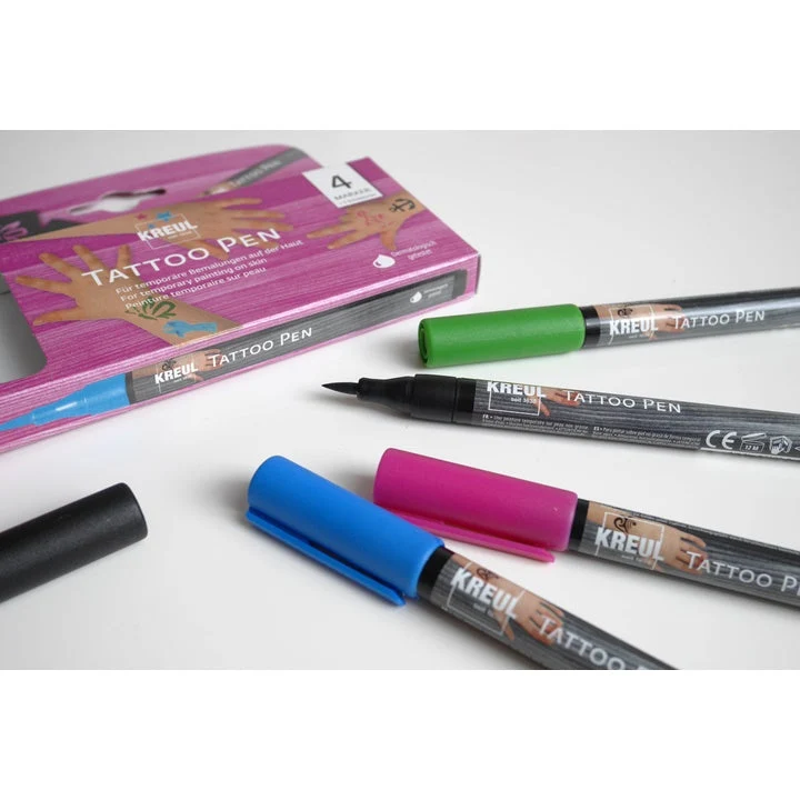 KREUL Tattoo Marker Set of 4