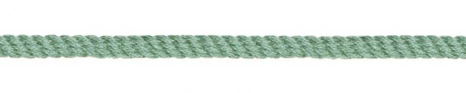 Kordel Parkakordel gedreht 4mm grün blassmint