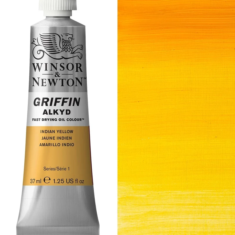 Winsor and Newton - Griffin ALKYD Oil Colour - 37ml - Indian Yellow