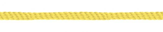 Kordel Parkakordel gedreht 4mm gelb