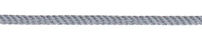 Kordel Parkakordel gedreht 4mm grau hellgrau
