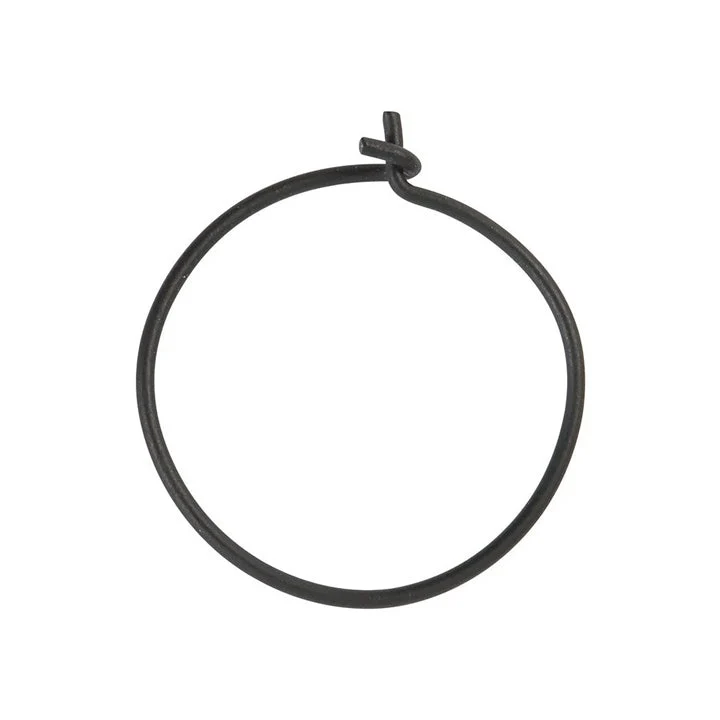 Earring Hoop Bases, 20 mm, Set of 8