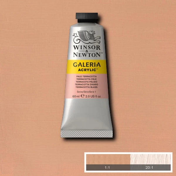 Winsor and Newton - Galeria Acrylic Colour - 60ml - Pale Terracotta