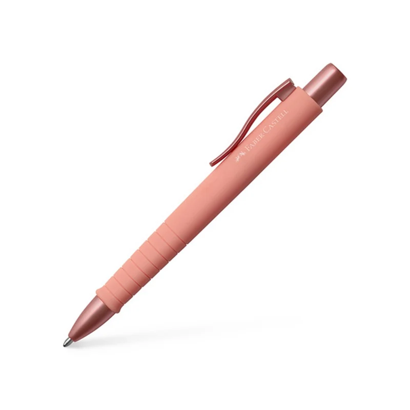 Faber-Castell Kugelschreiber Poly Ball XB Coral - Ergonomisch & Dokumentenecht