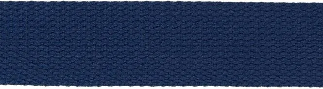 Gurtband Uni 30mm blau