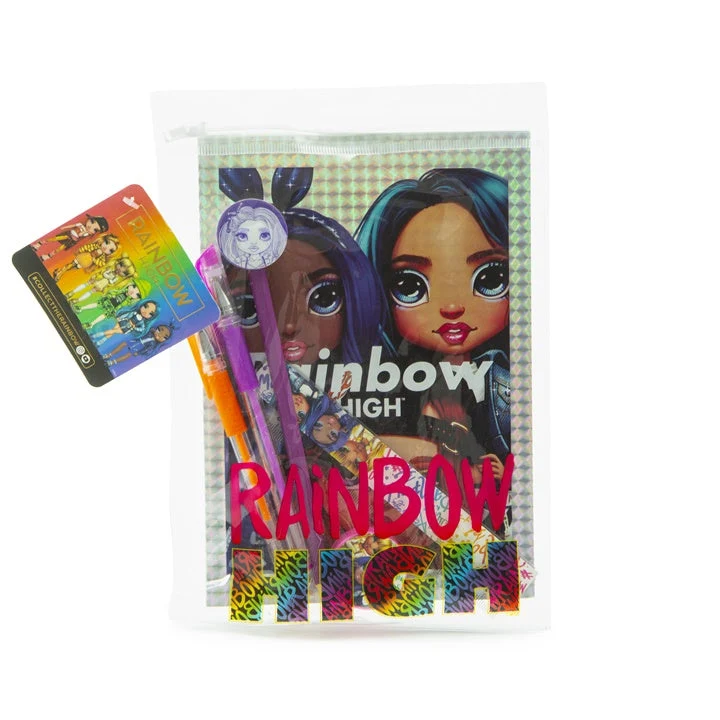 RAINBOW HIGH Holographic Notebook with Writing Supplies