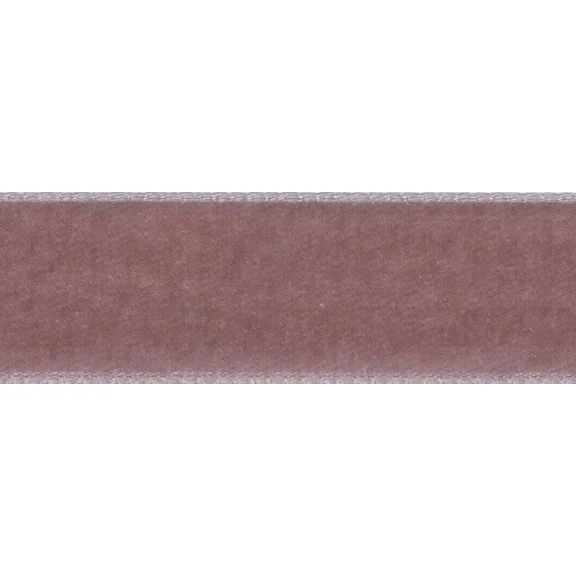 Samtband 9mm colonial rose