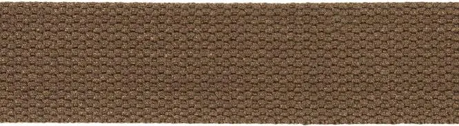 Gurtband Uni 30mm dunkelbraun