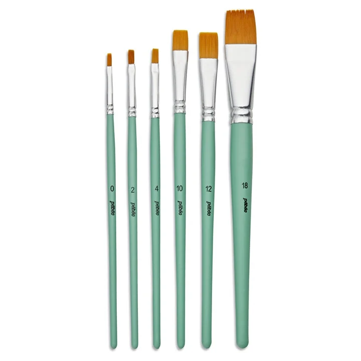 Pebeo Synthetic Brush Set of 6