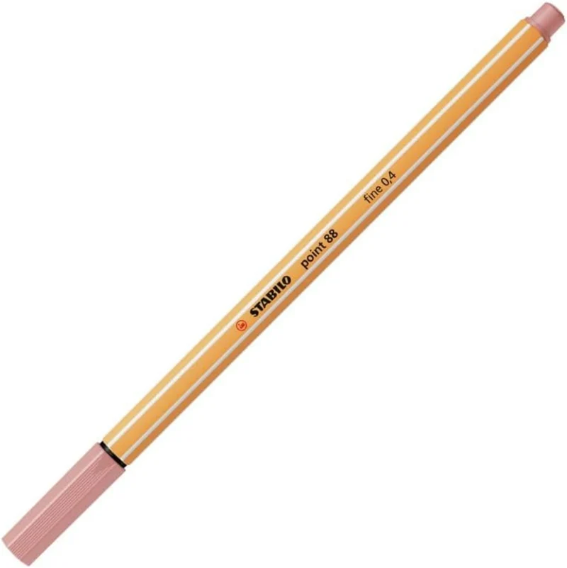 STABILO point 88 Fineliner - rouge - Präzise Linienführung für Profis