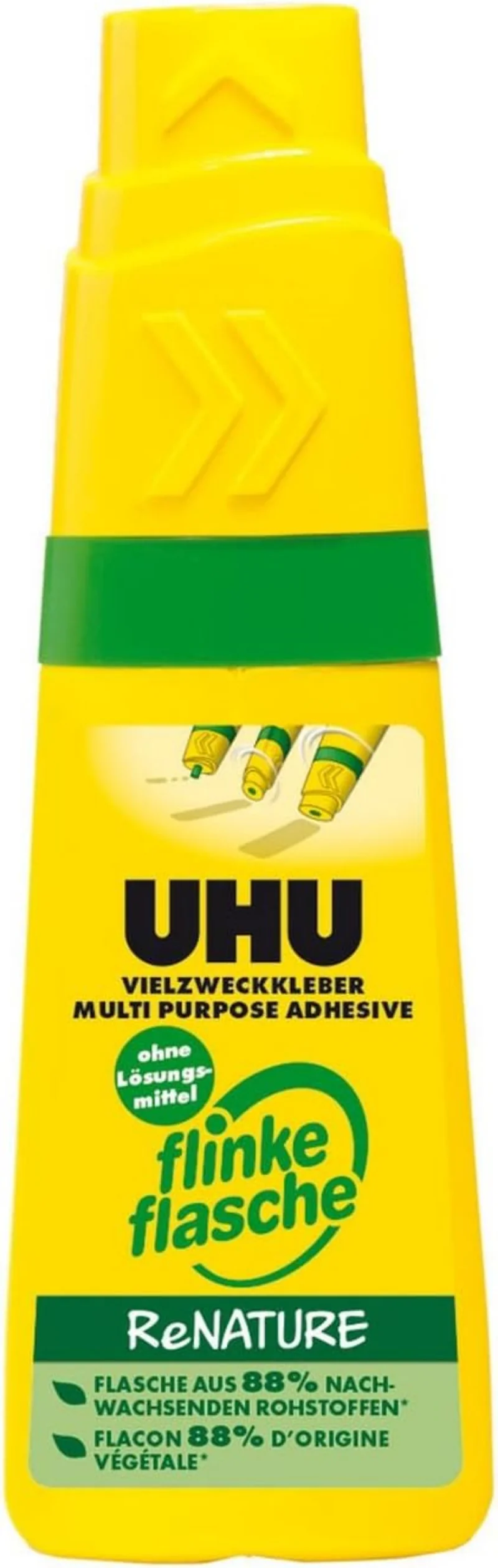UHU ReNATURE Vielzweckkleber - 40g Flasche mit Drehklebekopf