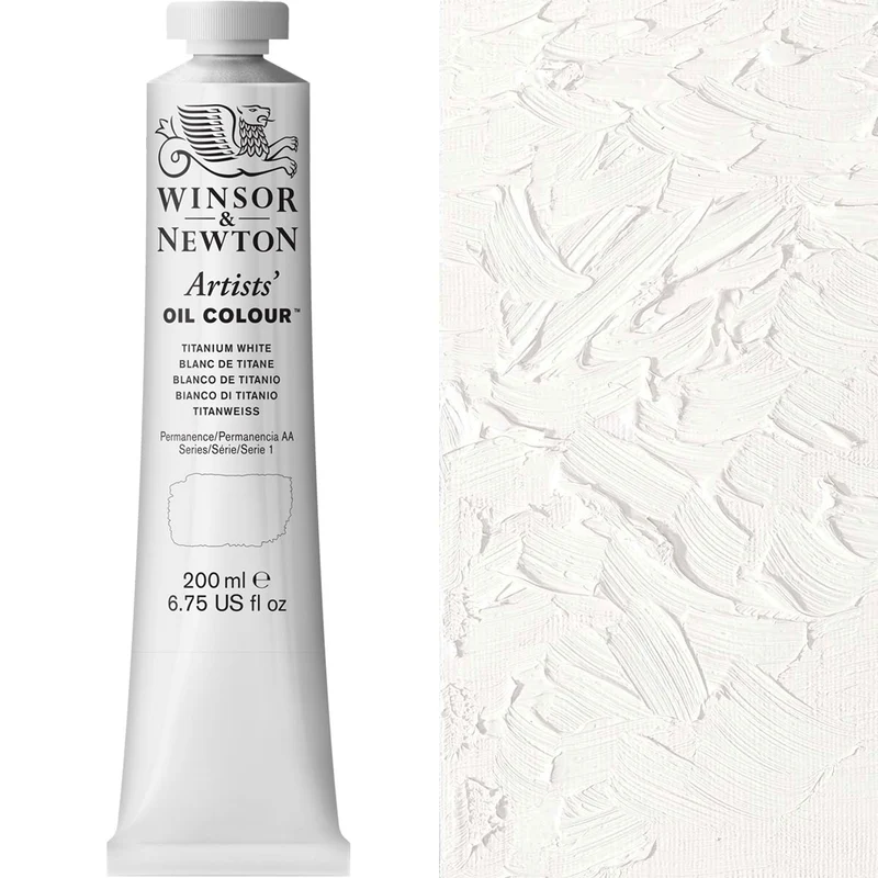 Winsor and Newton - Artists' Oil Colour - 200ml - Titanium White