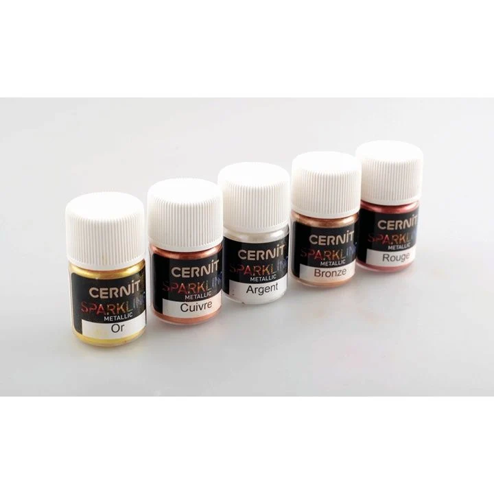 CERNIT Sparkling Mica Powder for Polymer Clay