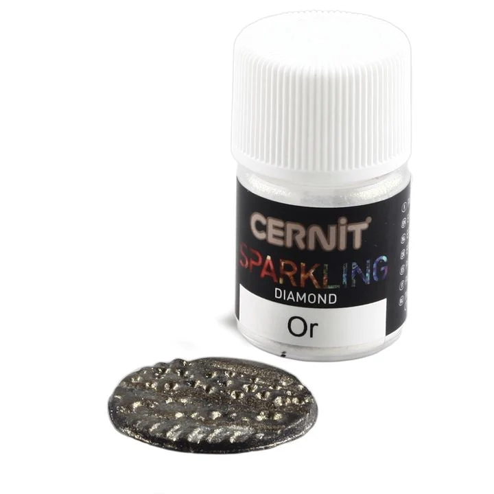 CERNIT Sparkling Mica Powder for Polymer Clay