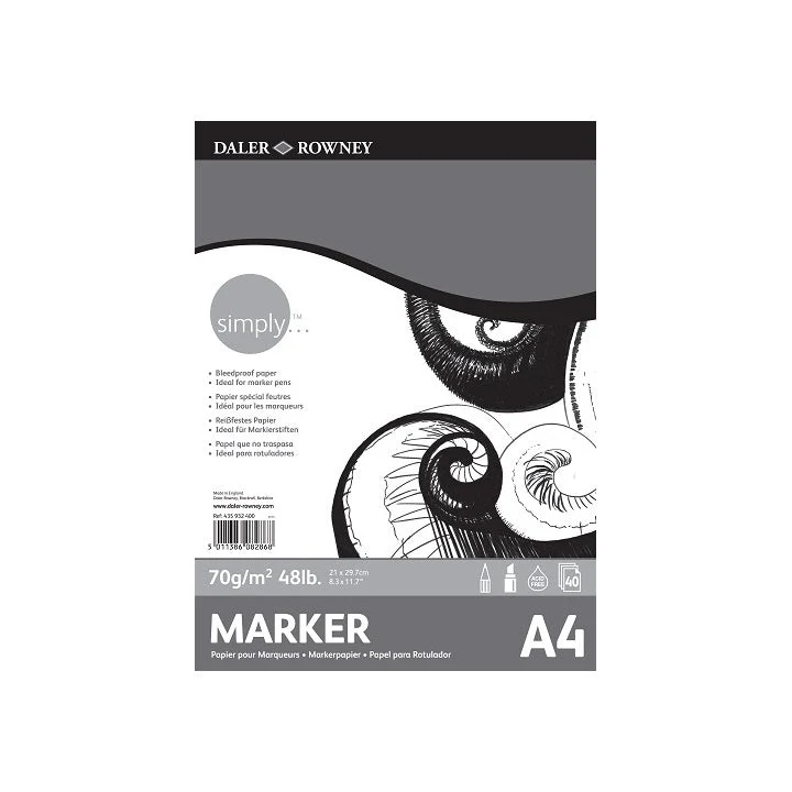 Daler-Rowney Drawing Pad for Markers