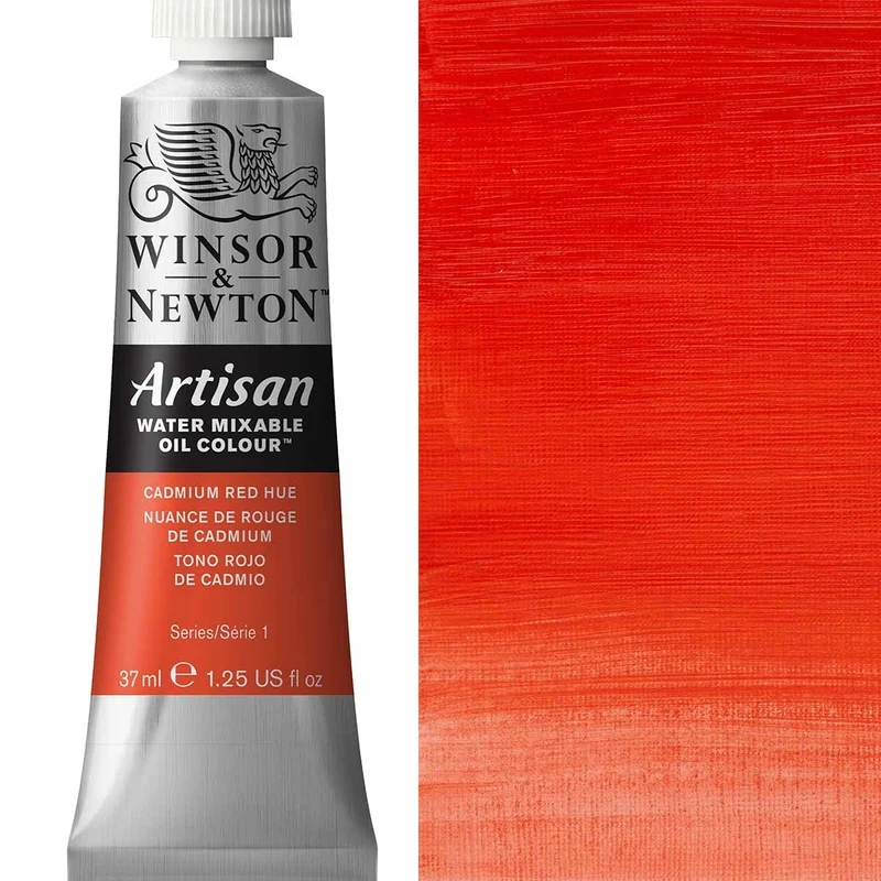 Winsor and Newton - Artisan Oil Colour Watermixable - 37ml - Cadmium Red Hue