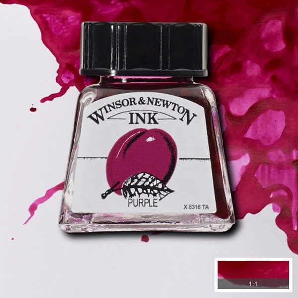 Winsor and Newton - Drawing Ink - 14ml - Purple