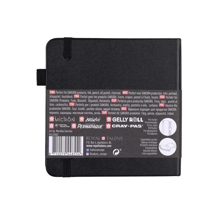 SAKURA Black Paper Sketching Pad