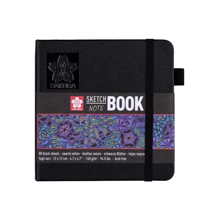 SAKURA Black Paper Sketching Pad