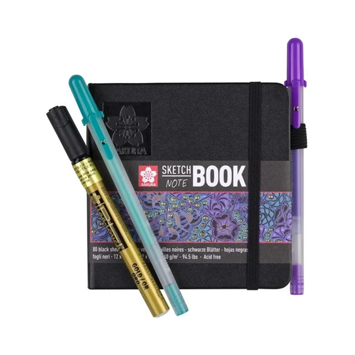 SAKURA Black Paper Sketching Pad